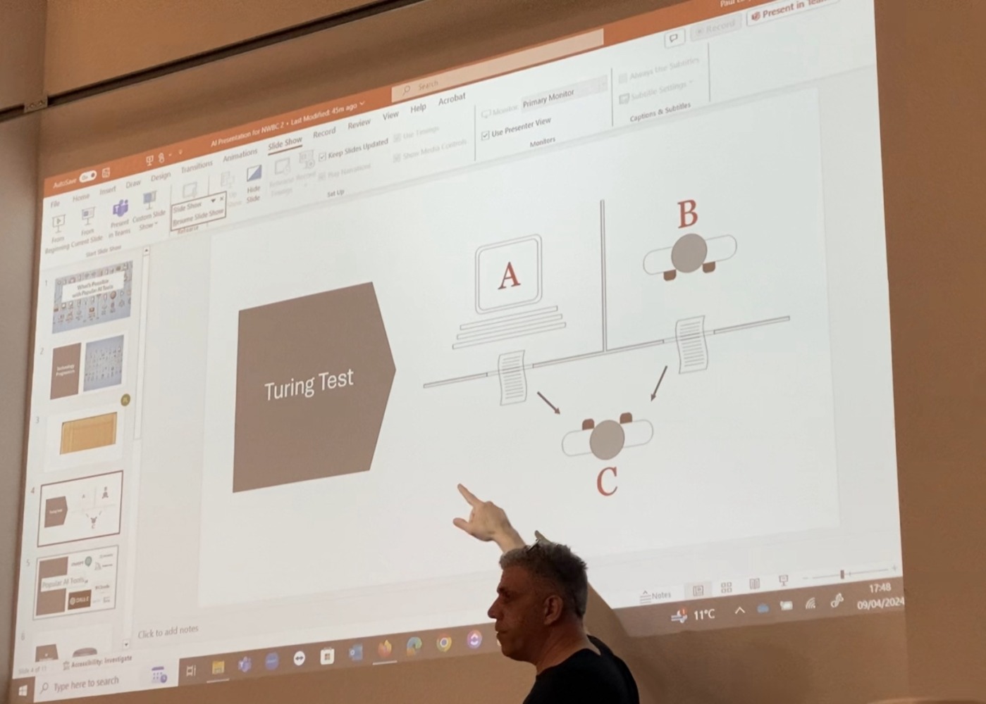 AI Briefing to North Wales Business Club- April 2024
